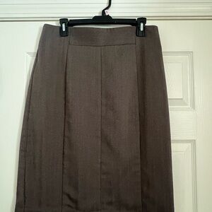 Elegant Brown Women's Skirt